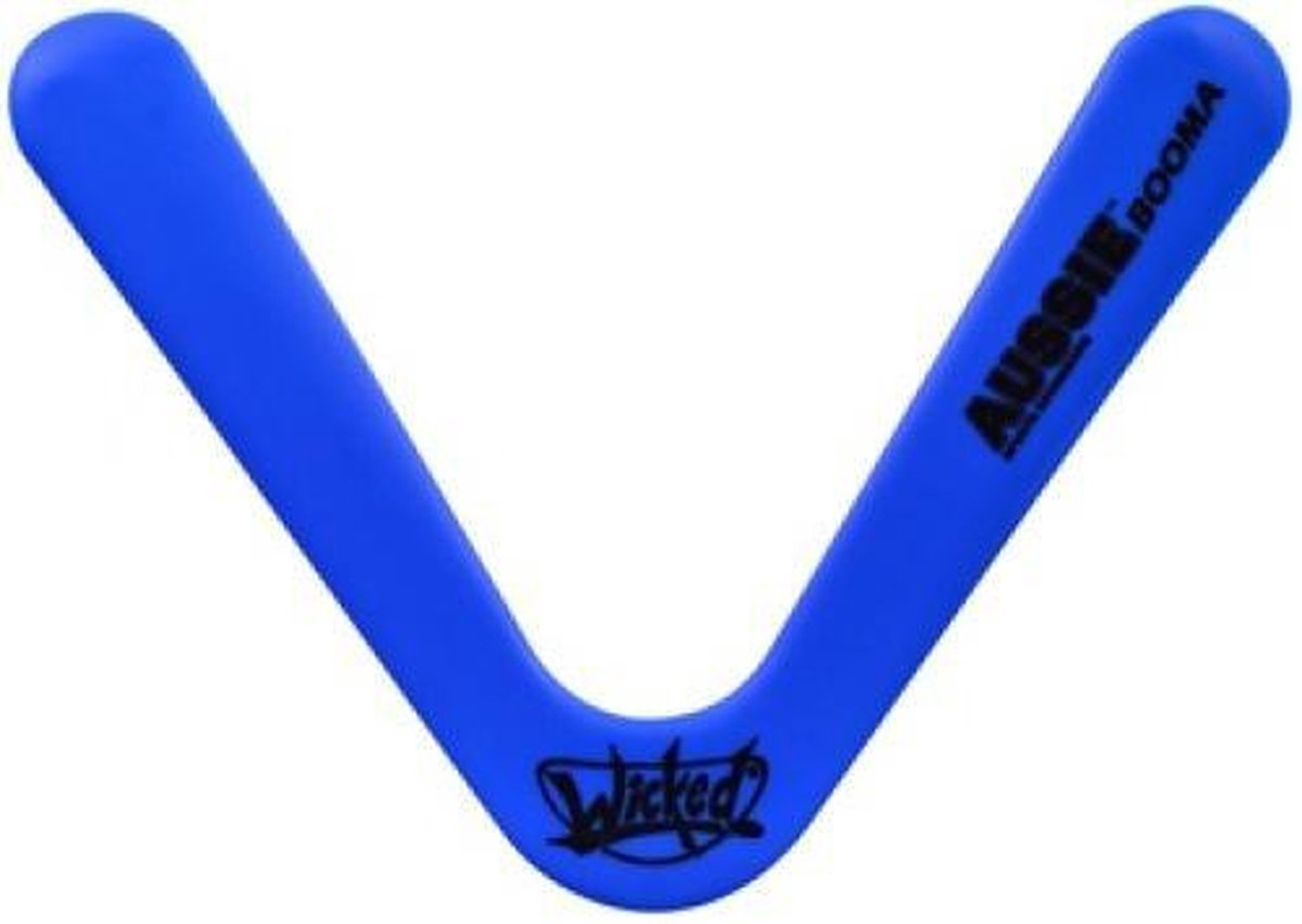 Wicked Boomerang Booma Aussie 41 Gram Blauw 27 Cm