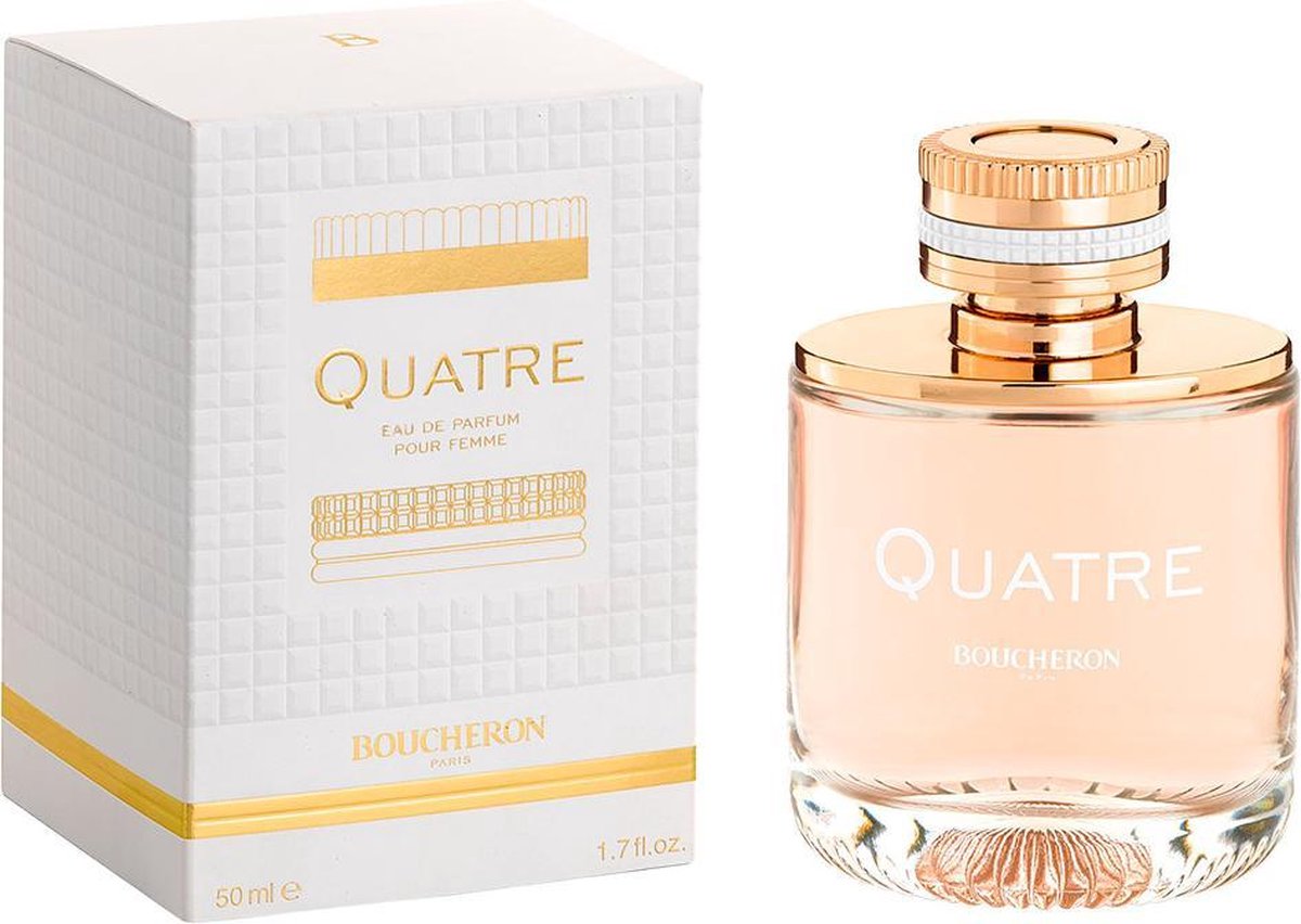 QUATRE POUR FEMME  50 ml | parfum voor dames aanbieding | parfum femme | geurtjes vrouwen | geur