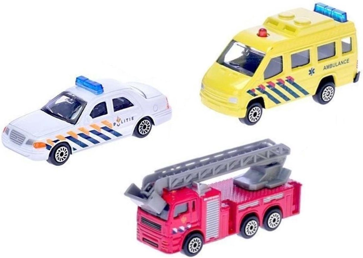 2-Play Auto 112 voertuigen 3-pack