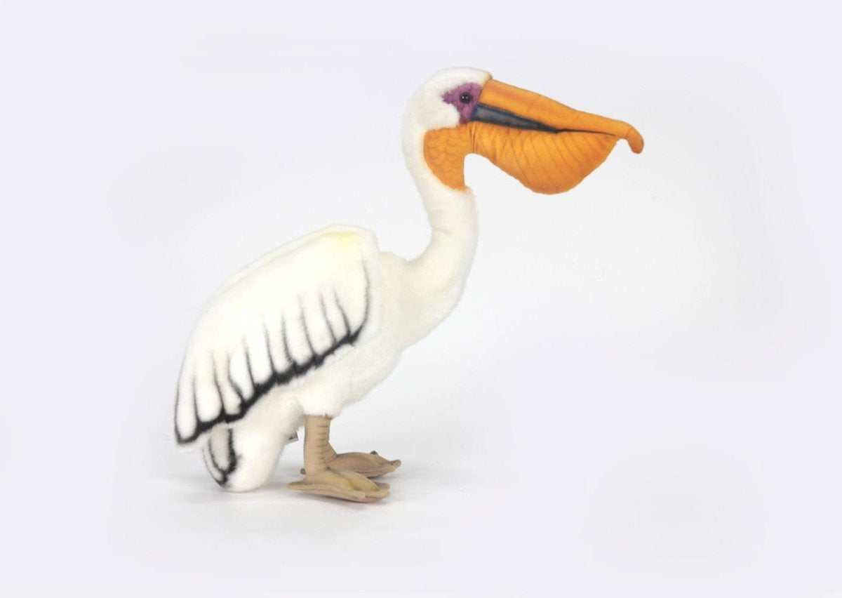 Pluche witte pelikaan 27 cm