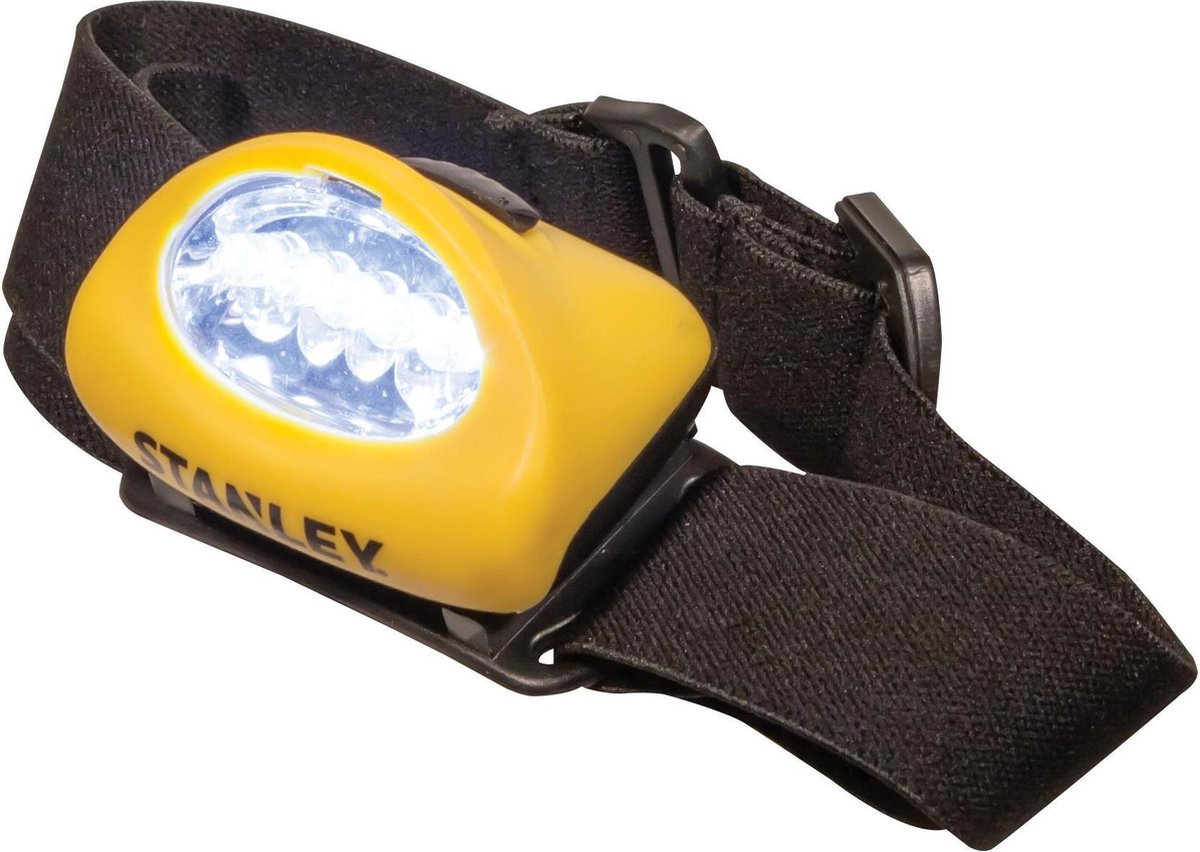 Stanley Hoofdlampen Led Met Hoofdband Geel 2 Stuks
