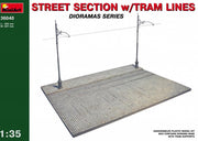 Miniart - Street Section W/tram Line (Min36040)
