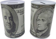 Spaarblik Dollar 12x8cm
