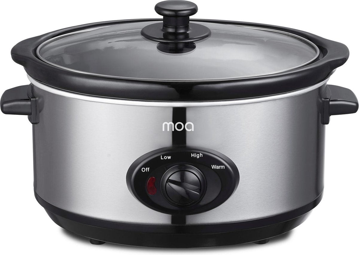 MOA SC65 - Slowcooker - Met Keramische binnenpan - 6