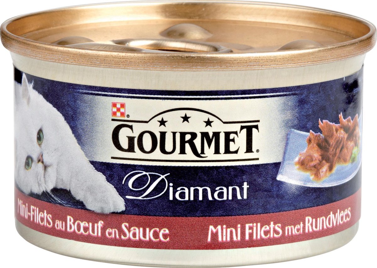 Gourmet Diamant - Rund - Kattenvoer - 24 x 85 g