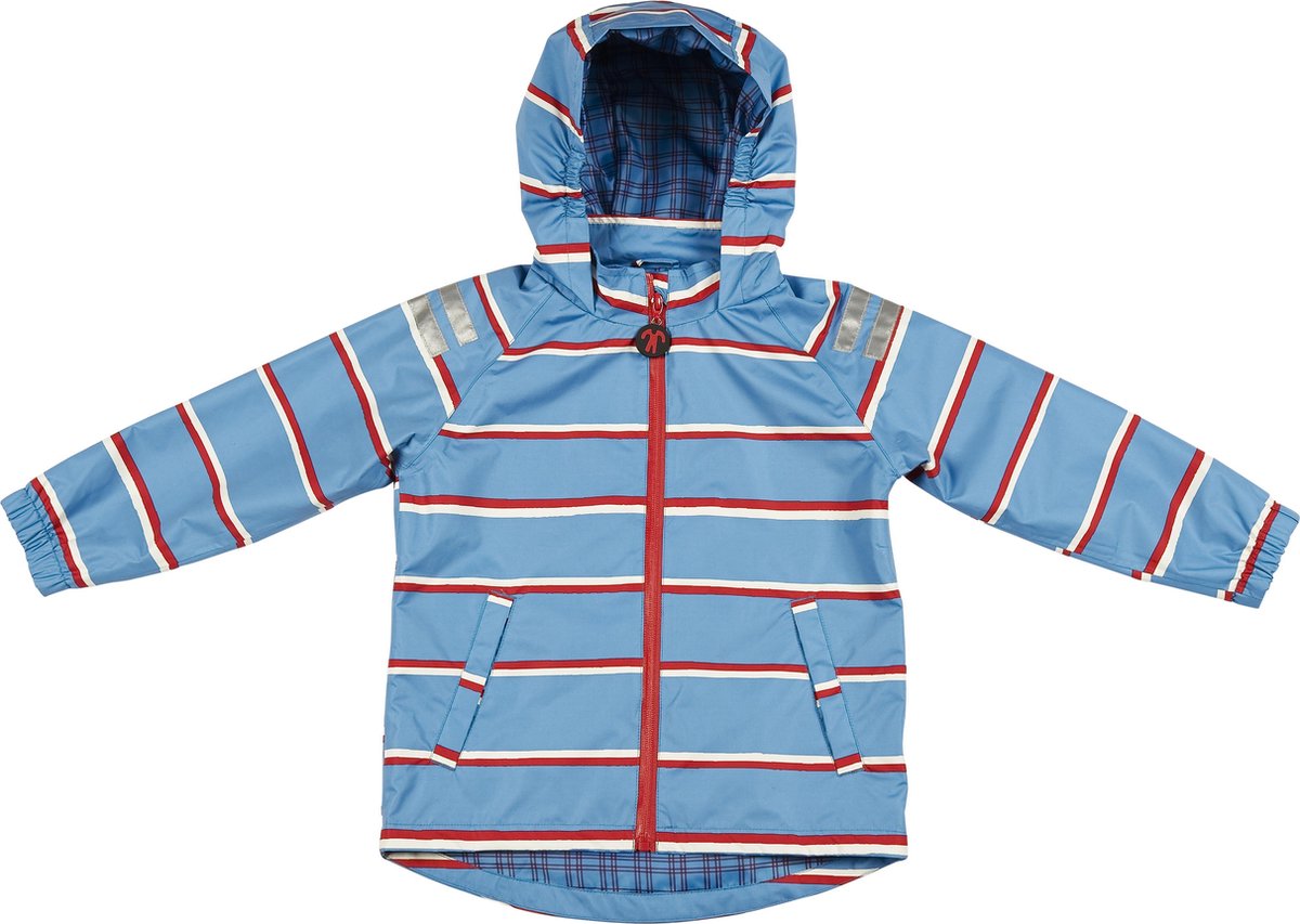 Ducksday - regenjas voor kinderen - waterdicht - unisex - Benjamin - maat 122/128