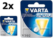2 Stuks - Varta V392 38mAh 1.55V knoopcel batterij