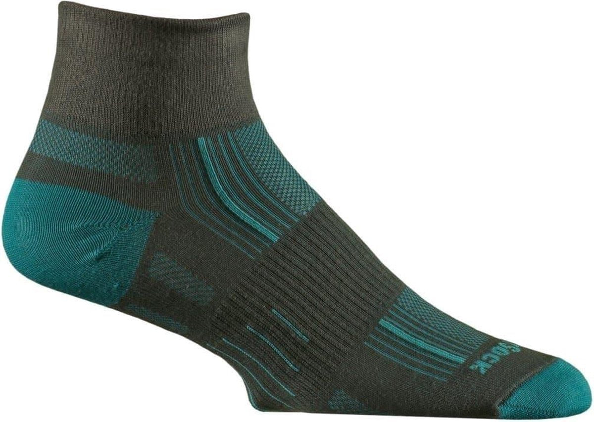 Wrightsock Stride Quarter - Azuurblauw - 41-45
