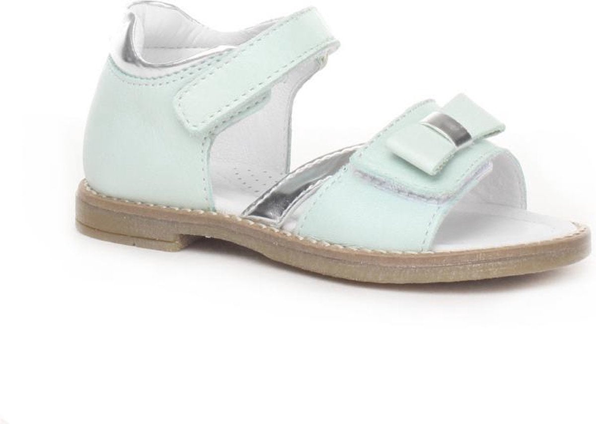 Kickers - Meisjes - Kinderschoenen met Klittenbanden - Sandalen - Mint Groen- Maat 23