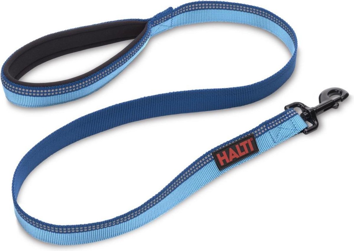 Halti lijn reflecterend blauw L - 120 x 2