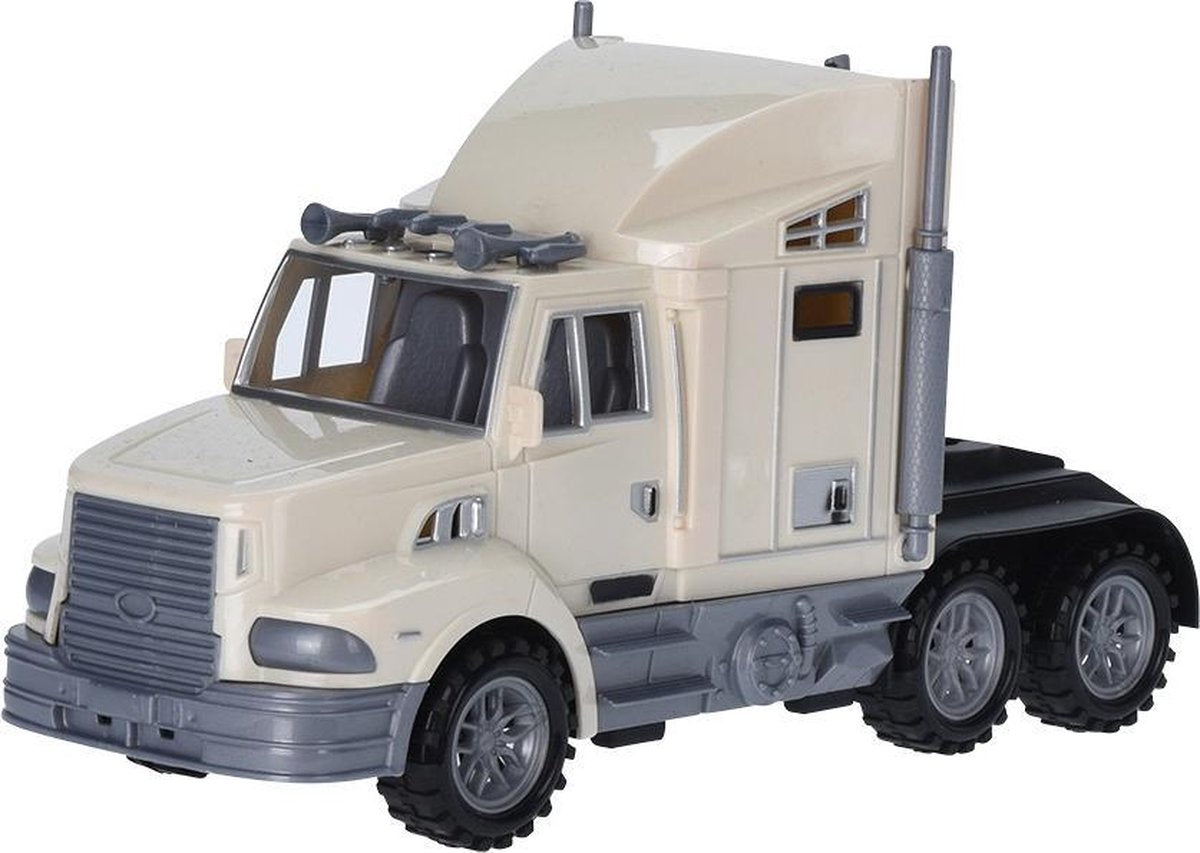 Free And Easy Truck Vrachtwagen Abs 24 Cm Beige