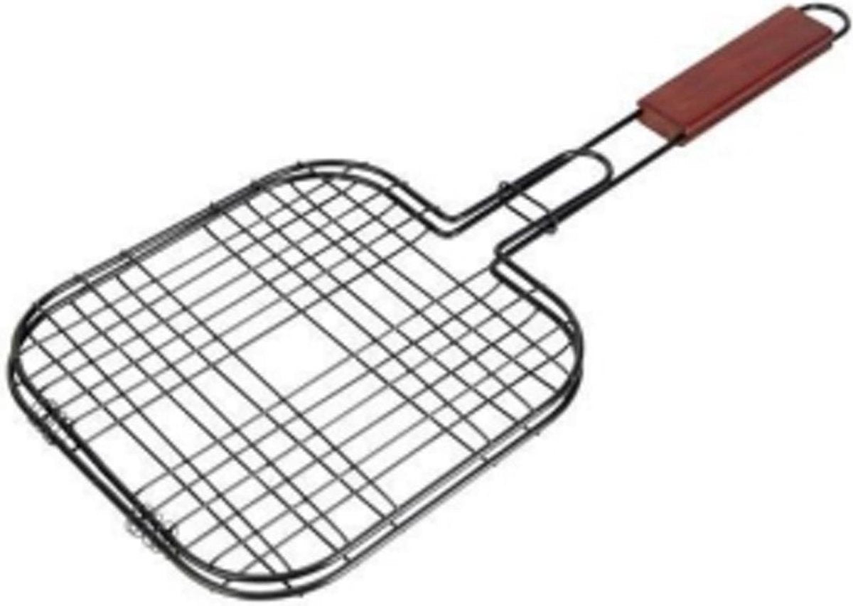 Barbecue grillklem - Anti aanbak - Barbecue grill holder - 20.5 x 20.5 cm - BBQ - DisQounts