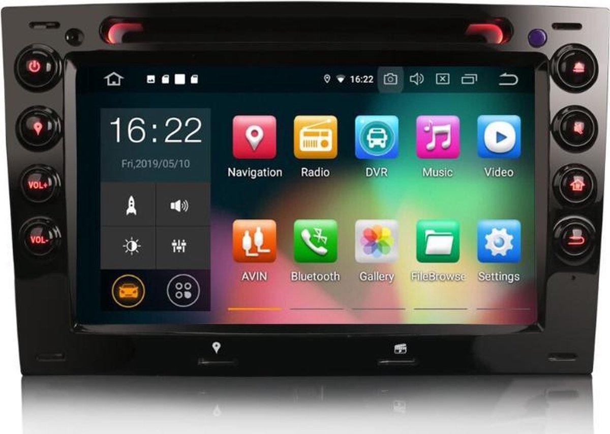 Voltario® 7 "Android 9.0 Autoradio met navigatie
