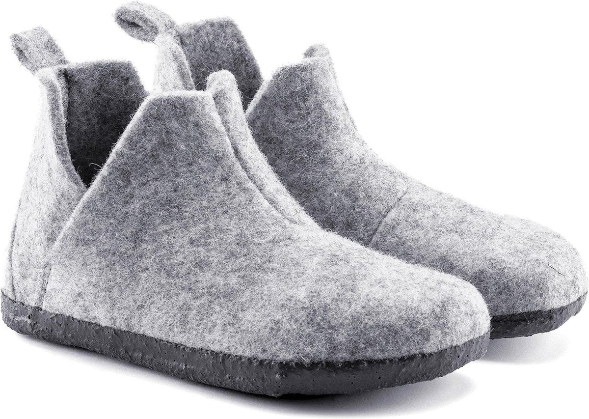 Birkenstock Sloffen - Maat 33 - Unisex - licht grijs