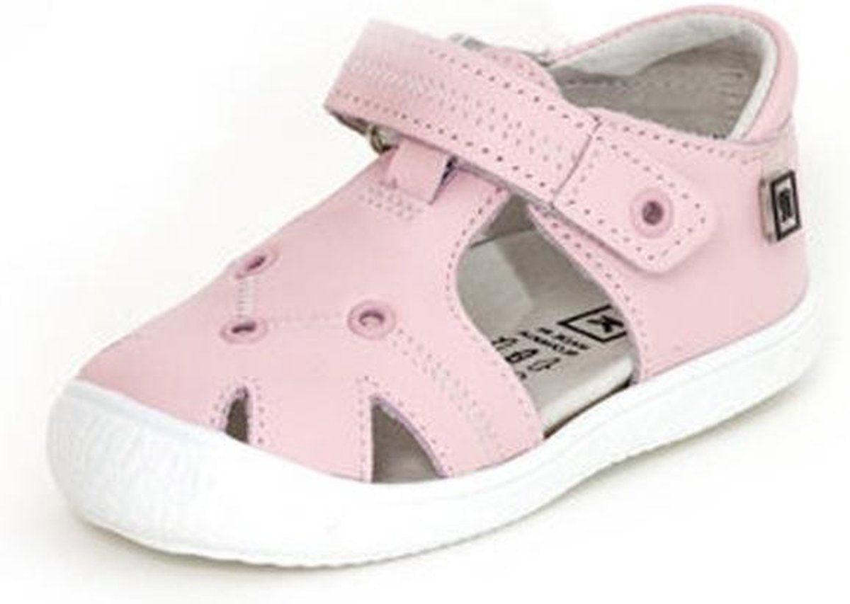Leren sandalen - licht rose - meisje - maat 26