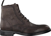 Mazzeltov 3710 Veterboots - Laarzen Met Veters - Heren - Grijs - Maat 41