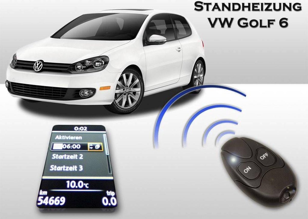 Auxiliary verwarming VW Golf 6 VI