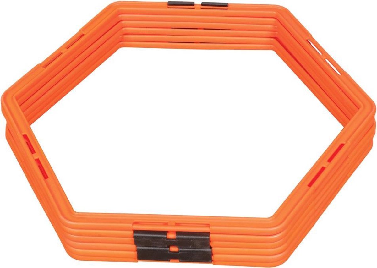 Hexagonaal Speed Ring Set - Loopladder - Speedladder