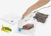 Silvercrest Hand vacumeermachine - met 10 herbruikbare zakjes - Vacuumsealer -