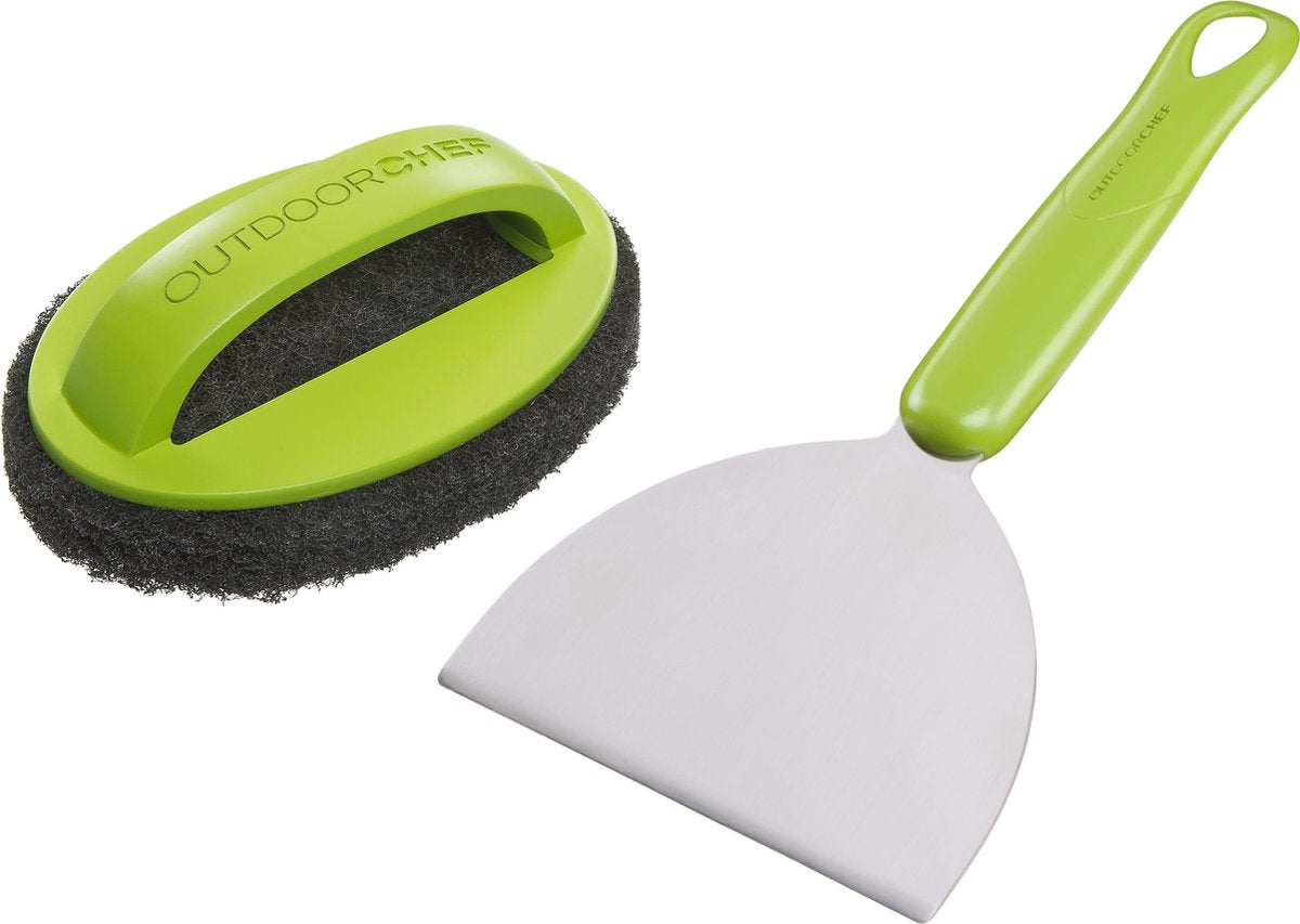 OutdoorChef - Bakplaten BBQ - reinigingsset