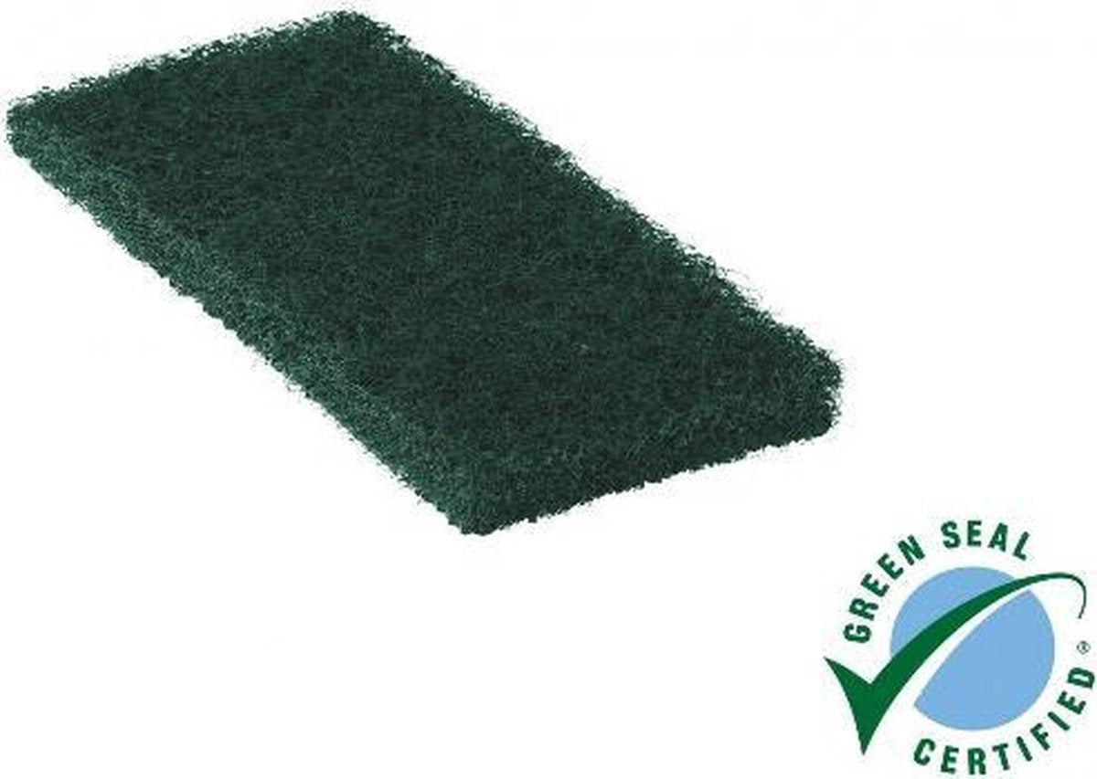 Schrobpad groen voor onder Doodlebug (set 4 stuks)