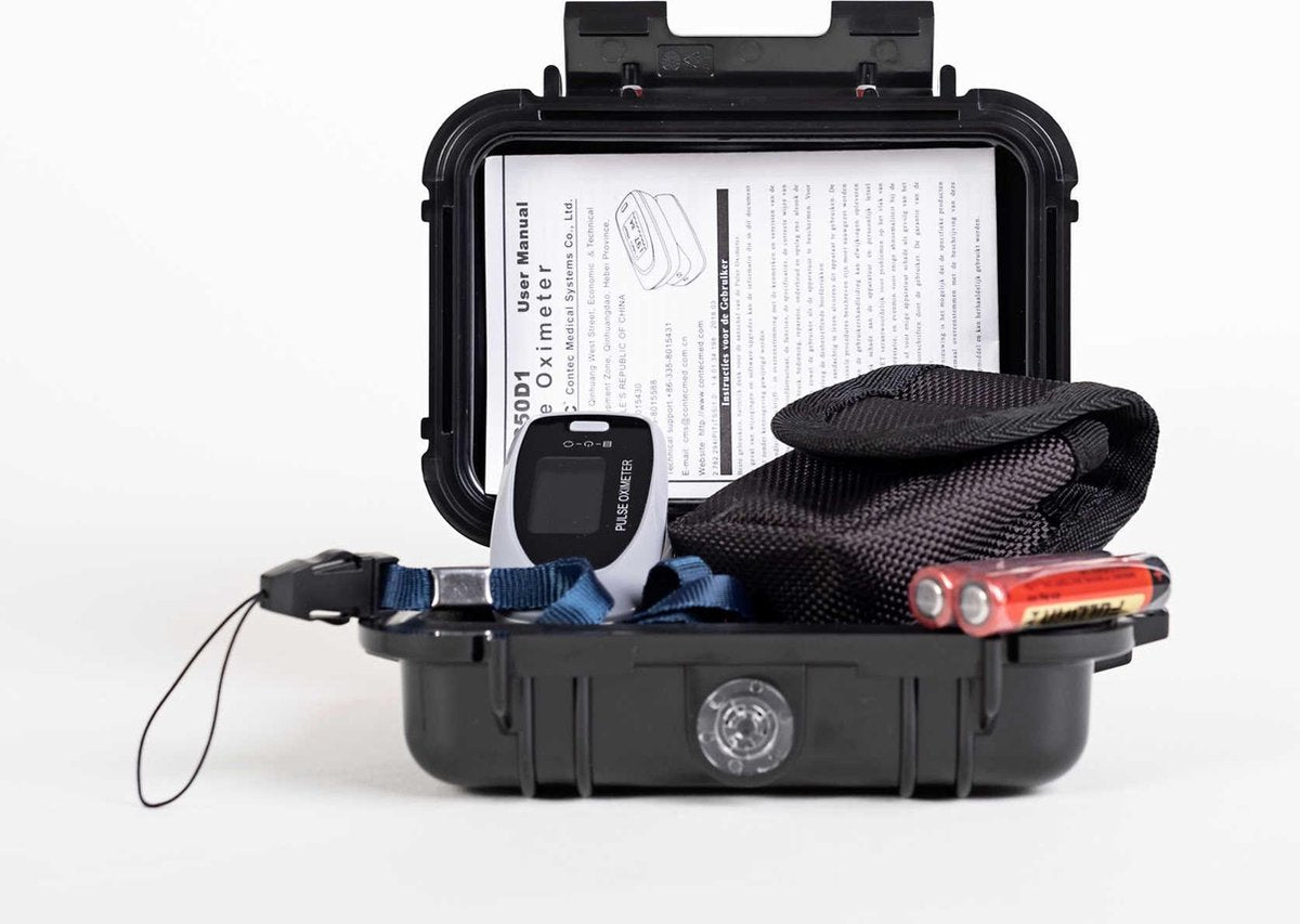 Contec CMS50D2  Saturatiemeter Professioneel incl. draagkoord
