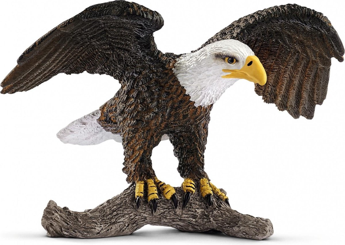 Schleich Witkopzeearend 14780 - Vogel Speelfiguur - Wild Life - 8
