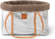 ANNIE - SILVER - BOUCLE WOOL LINING