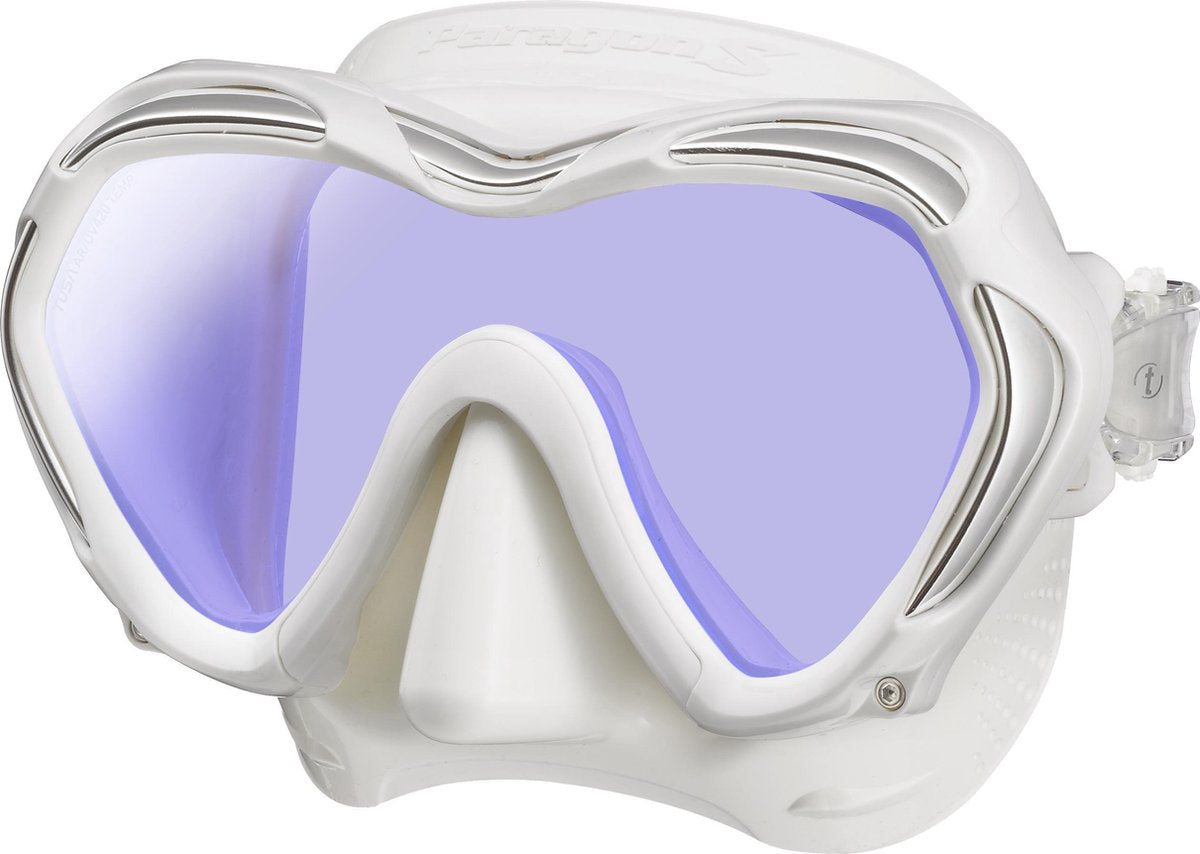 Tusa Paragon S Duikbril - Doorlopend Glas - Siliconen