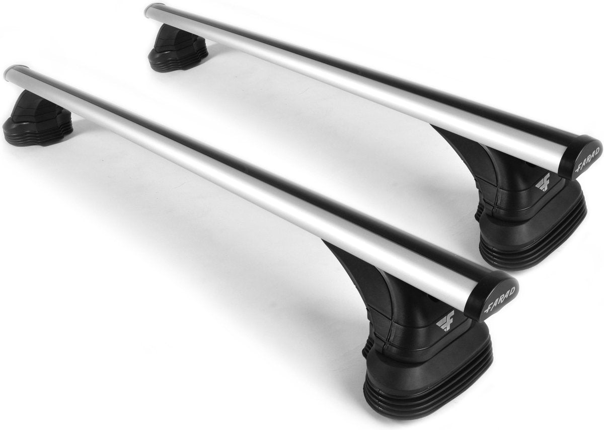 Farad Dakdragers - Fiat Idea 2003 t/m 2012 - Glad dak met fixpoint - 100kg Laadvermogen - Aluminium