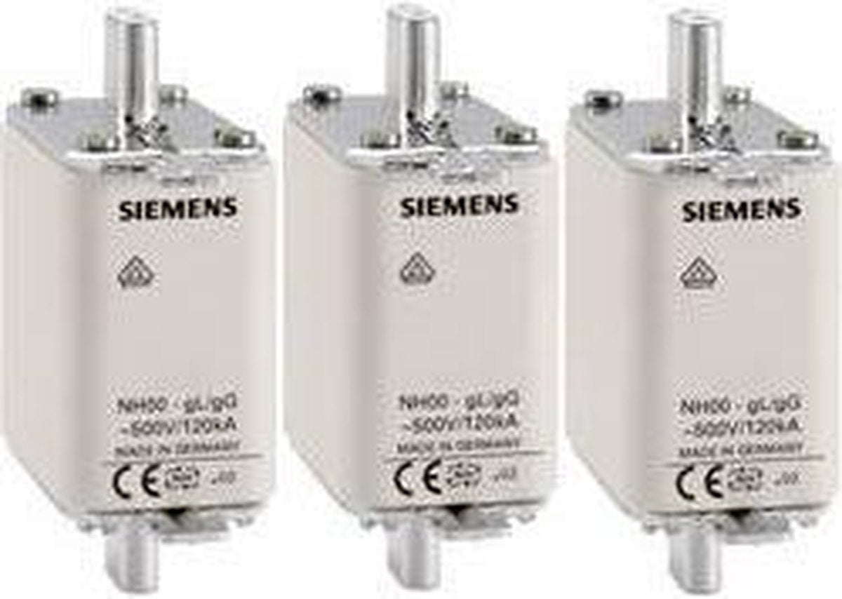 Siemens 3NA3830 NH-zekering Afmeting zekering: 000 100 A 500 V/AC