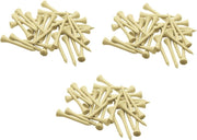 Houten golftees naturel 54mm - 2 1/8 inch (150 stuks)