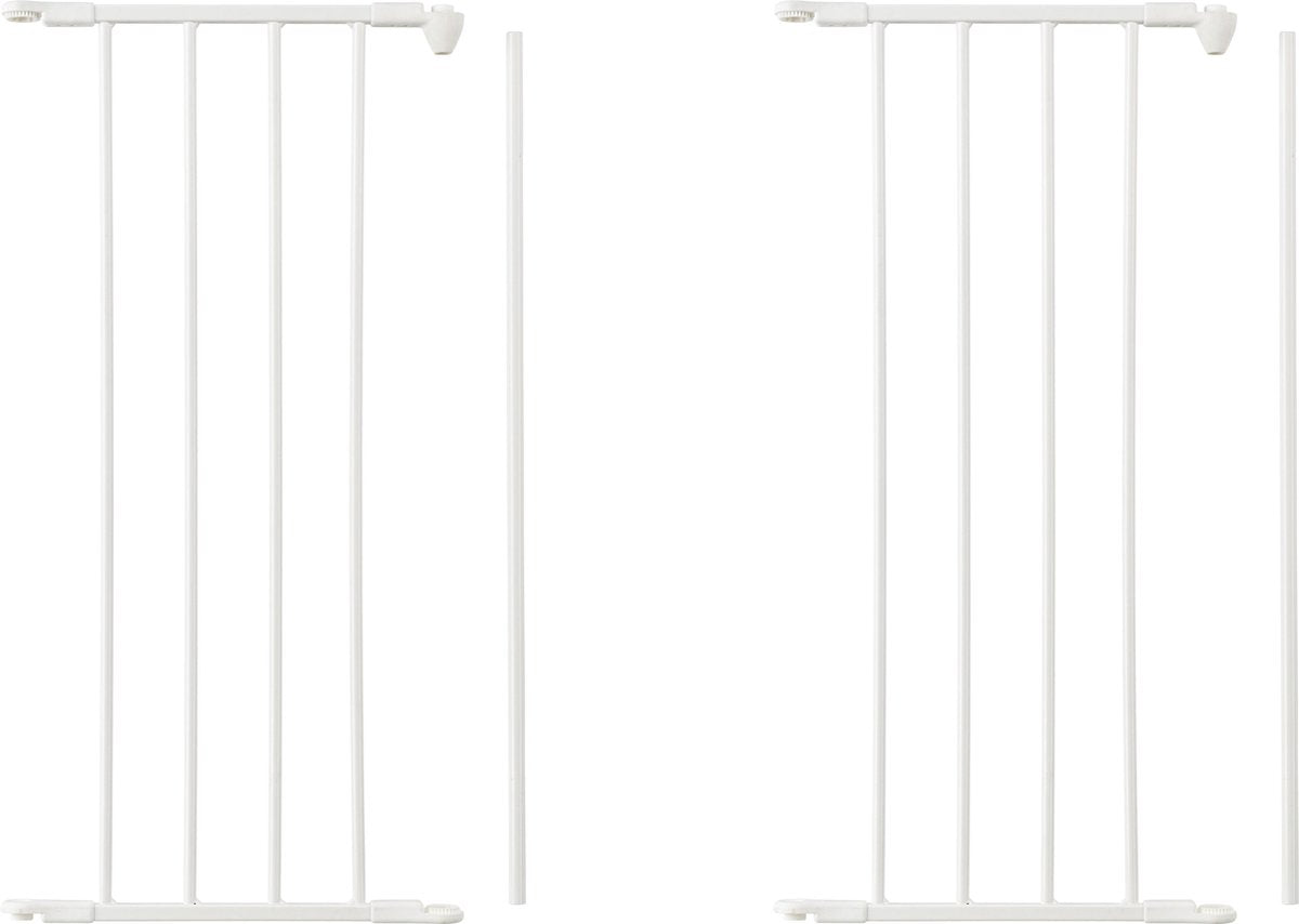 BabyDan DuoPak Flex Verlengdeel 33 cm Wit (2 uitbreidingen :1 verpakking)