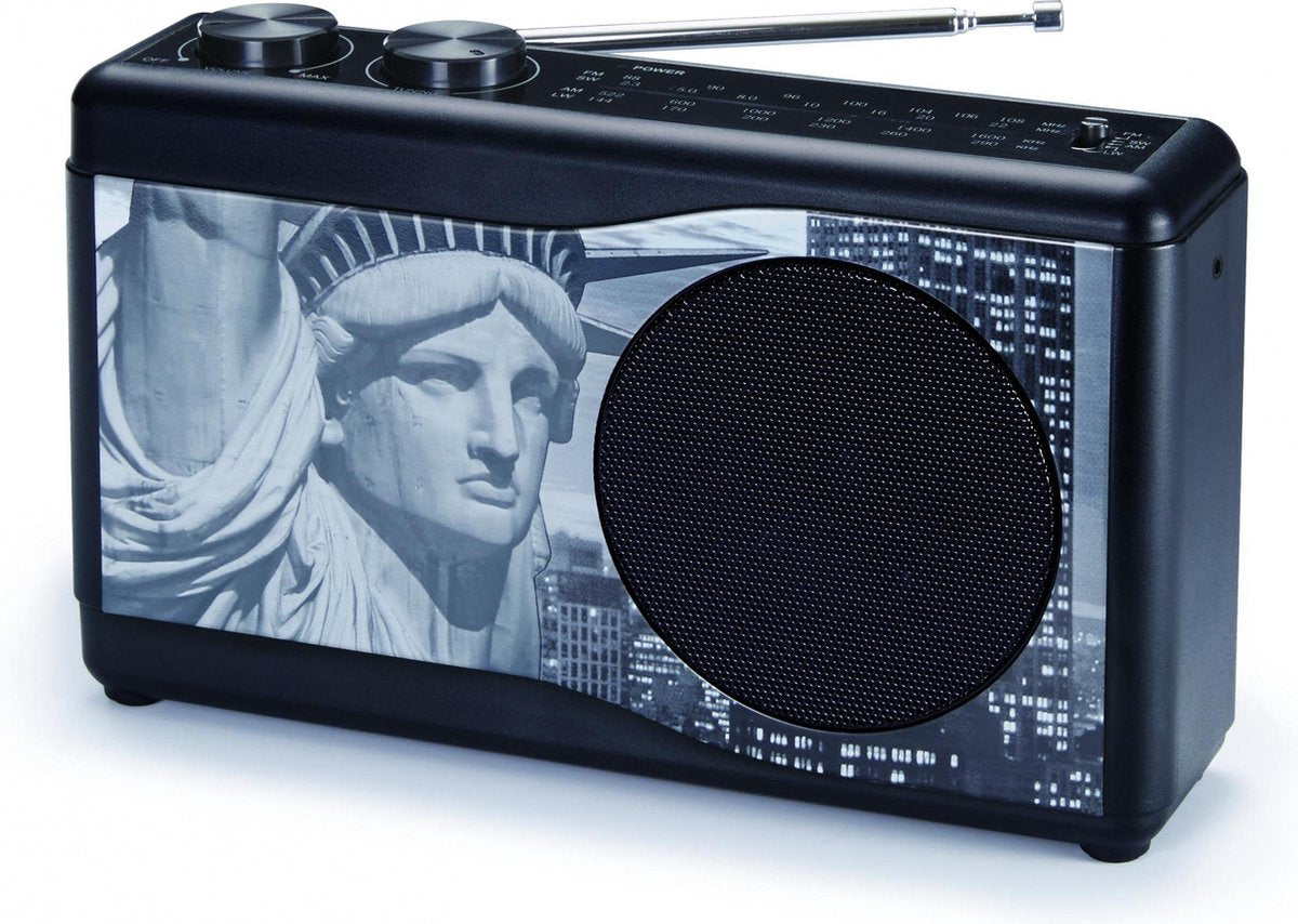 Bigben Draagbare Radio - Vrijheidsbeeld New York