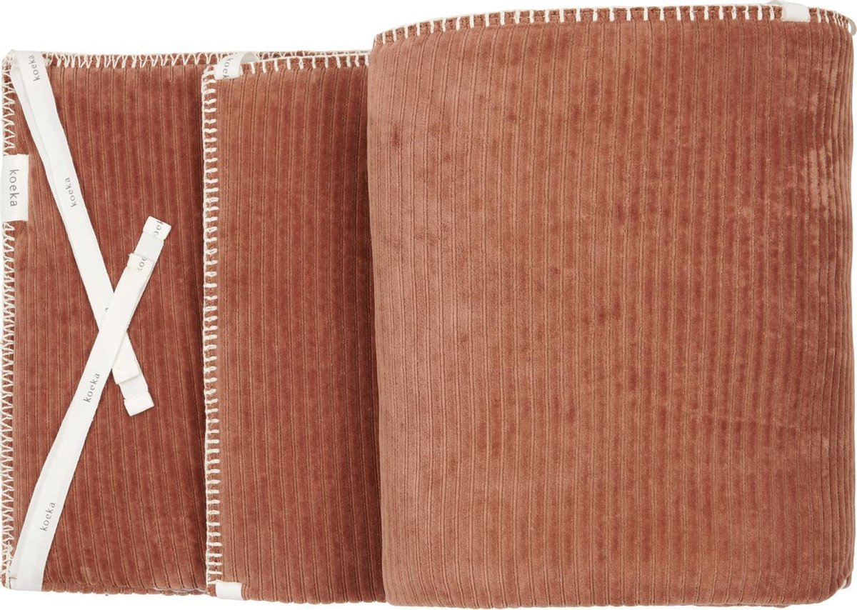 Koeka Bedbumper / parkomranding Vik - hazel 180x30cm