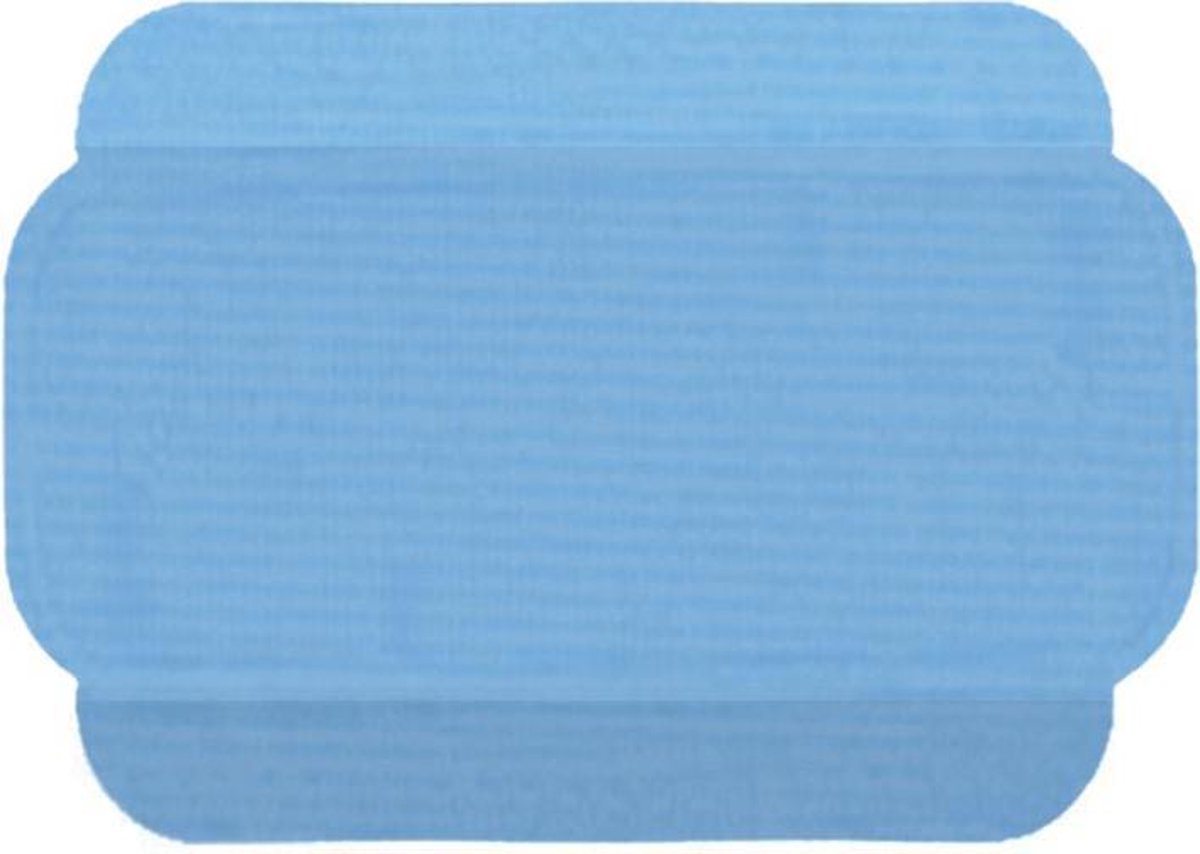 SPIRELLA ALASKA HOOFDSTEUN ANTISLIP 32X23CM LICHTBLAUW
