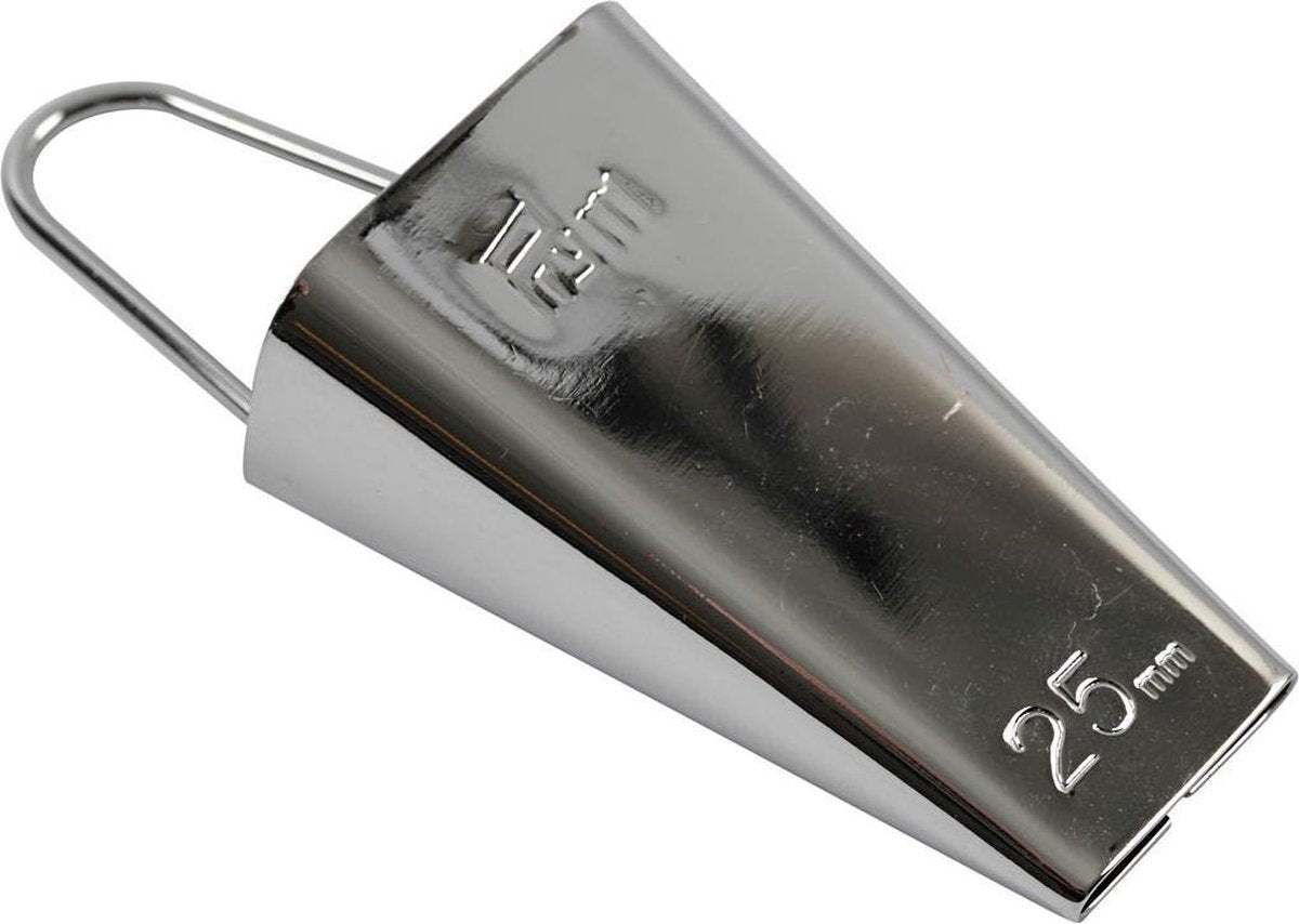Biasbandvormer b: 25 mm