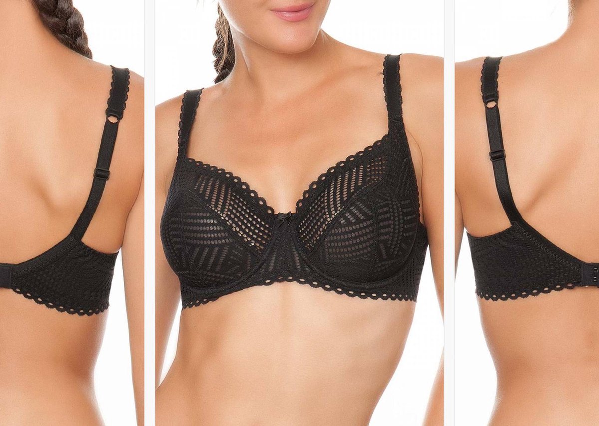 Antigel by Lise Charmel tressage graphic niet voorgevormde beugel BH 75/90E