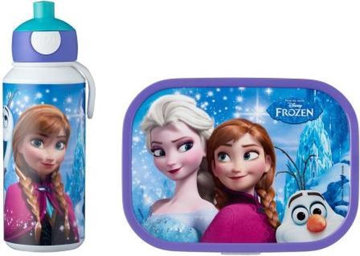 FROZEN LUNCHSET LUNCHBOX & POPUPFLES