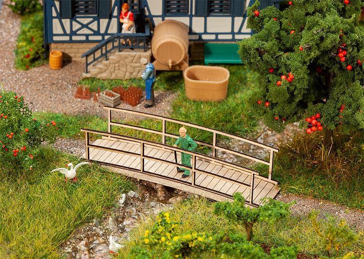 Faller - Small wooden bridge - FA180301 - modelbouwsets