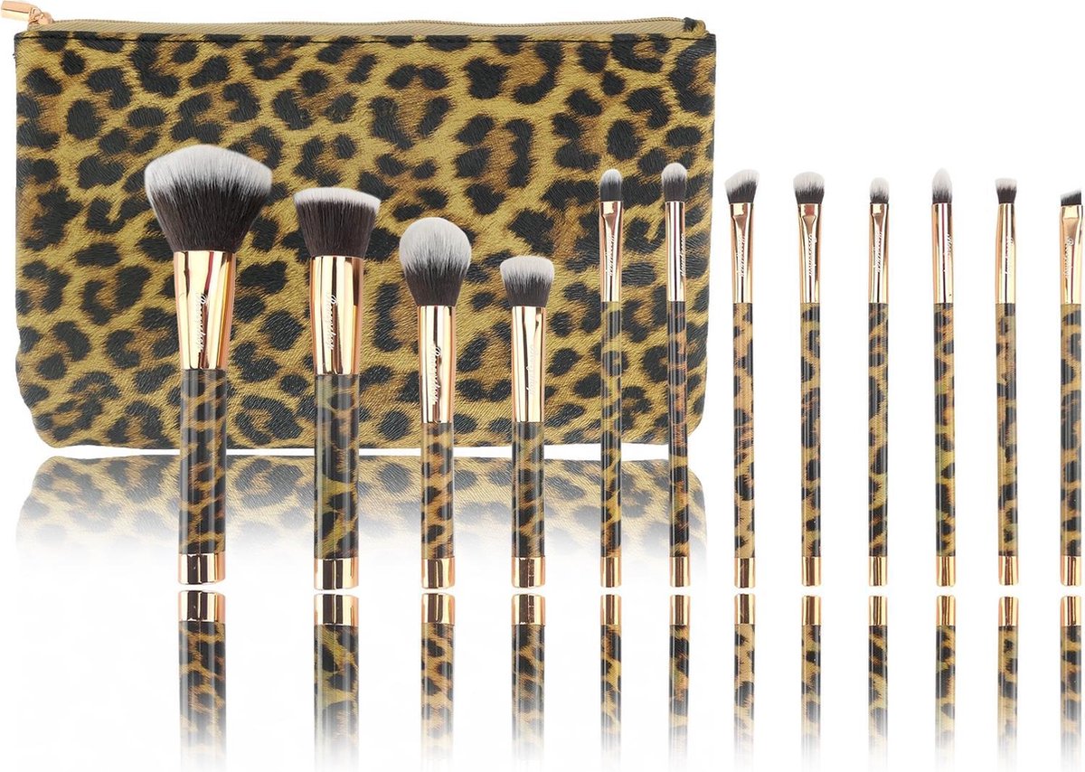Boozyshop 12 pc. Brush Set Panther