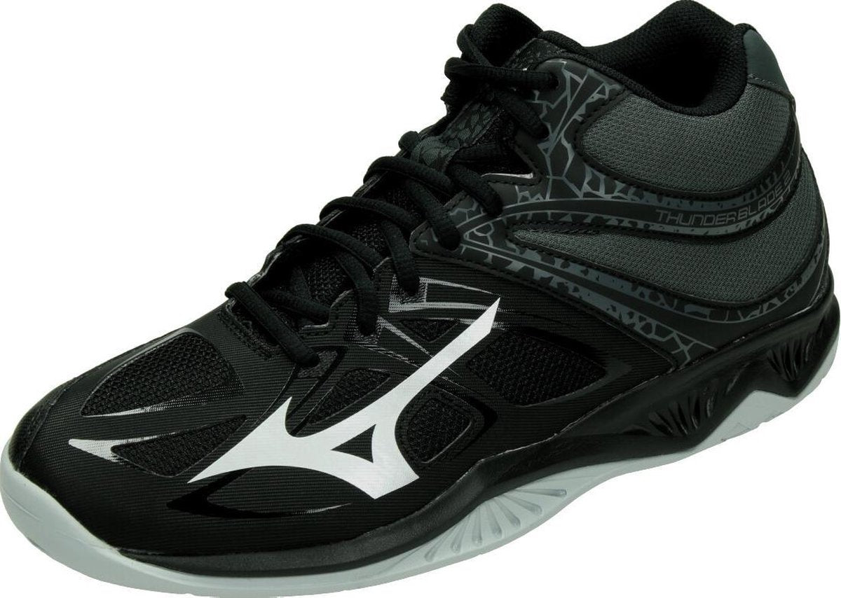Mizuno Thunder Blade 2 Mid - zwart/grijs - maat 42.5