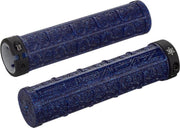 Handvaten voor fiets - SUPACAZ GRIZIPS - Blingbling Blauw - 135 mm lang - 32 mm diameter - stuurdiameter 22.2