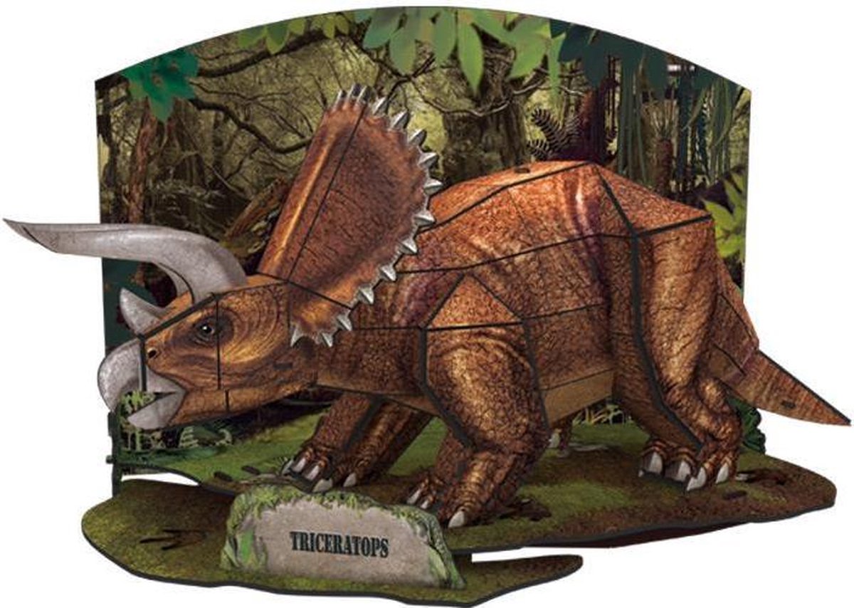 Simba 3d Puzzel Dinosausrus Triceratops