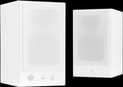 Totem Acoustics KIN Play Mini Wit - Compacte Actieve Hifi Speakerset met Bluetooth en Phono ingang (stereo paar)