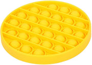 Pop It Fidget - Pop Bubble - Rond - Geel