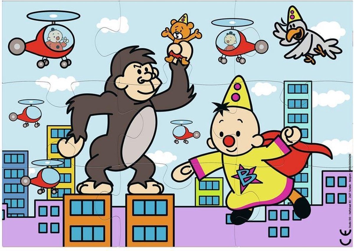 Bumba Puzzel Super Bumba 9 Stukjes