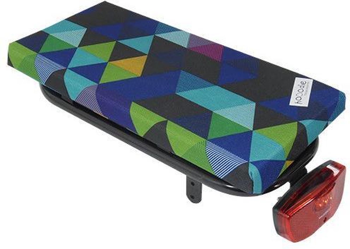 HOOODIE Cushie Colored Triangles