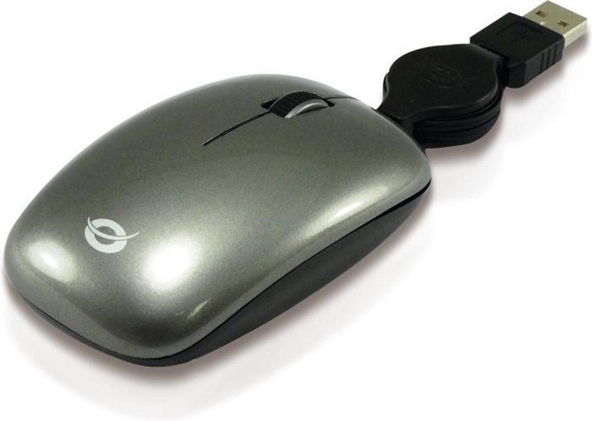 Conceptronic CLLM3BTRV muis USB Type-A Optisch 800 DPI Ambidextrous