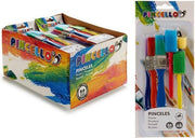 Paintbrushes Pincello 6 Pieces